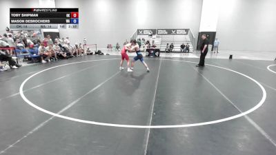 138 lbs Toby Shipman, Oklahoma vs Mason DesRochers, Washington