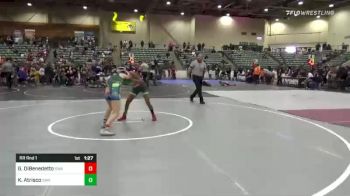 121 lbs Rr Rnd 1 - Gianna DiBenedetto, Swamp Monsters vs Kenya Atrisco, Swamp Monsters