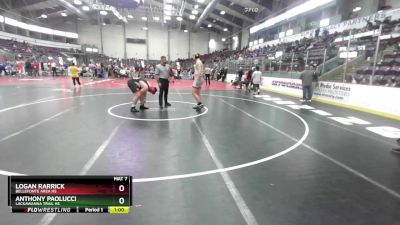 285 lbs Cons. Round 4 - Logan Rarrick, Bellefonte Area Hs vs Anthony Paolucci, Lackawanna Trail Hs