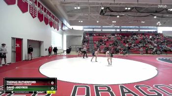 133 lbs Cons. Round 3 - Thomas Rutherford, Nassau Community College vs David Argyros, Albany