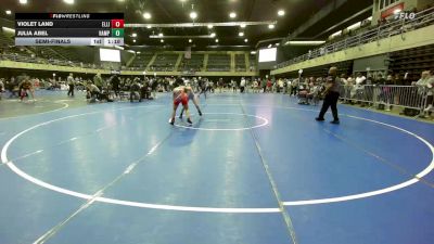 Semifinal - Violet Land, Ellicott City vs Julia Abel, Hampstead