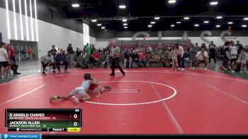 60 lbs Round 1 (8 Team) - Jackson Allen, Dynasty Death Row (NJ) vs D Angelo Chavez, Roundtree Wrestling Academy