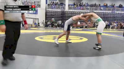 175 lbs Semifinal - Hayden Groll, Napoleon vs Corbin Gardner, Eastside