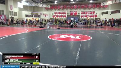 75 lbs Semifinal - Cameron Rodgers, MN Elite vs Luke Stevens, Summit Wrestling Academy