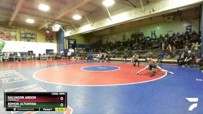 120 lbs Cons. Semi - Salvador Ardon, Camarillo vs Edmon Altunyan, Montebello