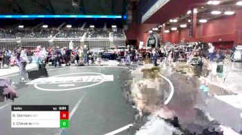 54 lbs Round Of 16 - Bryor Dorman, Eastside United vs Vincenzo Cheverie, Other Team