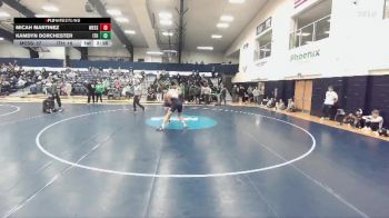 285 lbs Finals (2 Team) - Micah Martinez, Messiah vs Kamdyn Dorchester, Ithaca