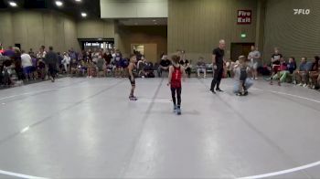 50 lbs Round 1 (6 Team) - Benjamin Foster, NC National Team White vs Branson Trimm, Funky Crayons