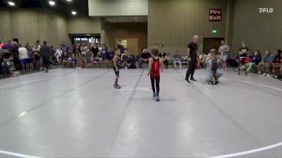 50 lbs Round 1 (6 Team) - Benjamin Foster, NC National Team White vs Branson Trimm, Funky Crayons