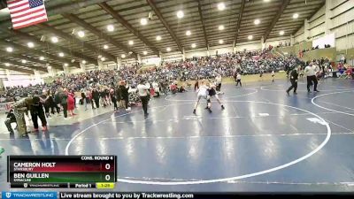 132 lbs Cons. Round 4 - Ben Guillen, Syracuse vs Cameron Holt, Stansbury