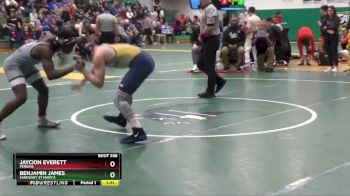138 lbs Champ. Round 3 - Jaycion Everett, Perkins vs Benjamin James, Sandusky St Mary`s