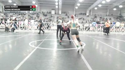 120 lbs Round Of 64 - Janna Rahman, OH vs Alaina Reynolds, RI