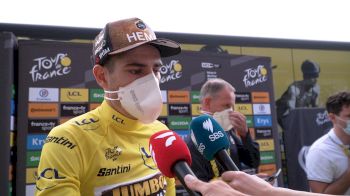 Disappointed Van Aert Defends Stage 3 Sprint