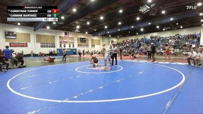 165 Boys Cons. Round 4 - Corinthian Turner, El Camino vs Carmine Martinez, Brawley