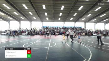 46 lbs Quarterfinal - Elizabeth Boyer, ReZults Wrestling vs Krew Eylicio, New Mexico Bad Boyz