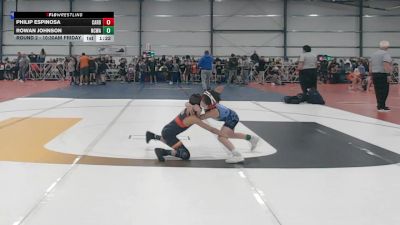 56 lbs Round 2 - 10:30am Friday - Philip Espinosa, Cali Red vs Rowan Johnson, NCWAY National Team