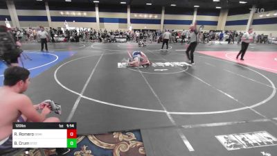 120 lbs Final - Richard Romero, Dominate WC vs Braydden Crum, Steel City Reloaded