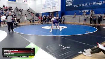 127 lbs Round 2 - Tim Strauss, Goodhue vs Reese Redlinger, Maple Grove