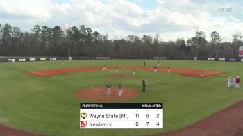 Replay: Wayne State (MI) vs Newberry | Feb 8 @ 12 PM