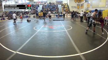 126 lbs Cons. Round 3 - Izaiah Gonzalez, Victory Elite vs Christopher Smith, Wrestling University