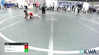 64 lbs Rr Rnd 4 - Ace Draper, Lions Wrestling Academy vs Dylan Medley, American Killerbees Edmond