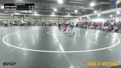 125 lbs Round Of 64 - Wyatt Cooper, Morris Fitness vs Owen Carver, Eierman Elite