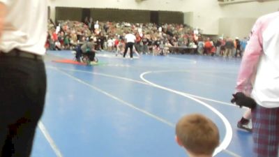 75-B lbs Round Of 16 - Ronan Klock, Danville vs Anthony Dalto, Sachem North