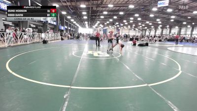112 lbs Consi Of 32 #2 - Duke Hodson, CA vs Reed Davis, WV