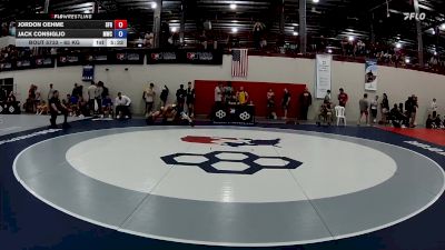 65 kg Cons. Round 2 - Jordon Oehme, Sioux Falls RTC vs Jack Consiglio, Malvern Wrestling Club