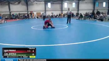 125 lbs Cons. Semi - Cael Bartels, Rochester Community & Tech. College vs Alex Friddle, Coe