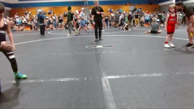 60 lbs Champ. Round 1 - Emmett Israel, White Knoll vs Joshua Landingham, Knights Youth Wrestling