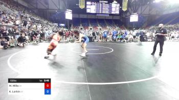 132 lbs Rnd Of 64 - Mantee Mills, Georgia vs Kyler Larkin, Arizona