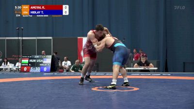 92 kg Quarterfinal - Trent Hidlay, USA vs Krisztian Angyal, HUN