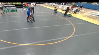 165 lbs 3rd Place Match - Ty`Quavion Smart, Beat The Streets-Chicago vs Brian Denamen, West Geauga