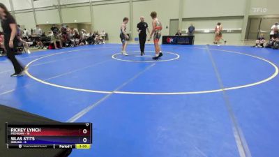 157 lbs Round 1 (8 Team) - Rickey Lynch, Michigan vs Silas Stits, Indiana