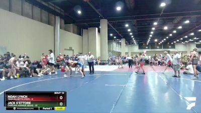 116 lbs Round 5 (6 Team) - Jack D`Ettore, Carolina Hammer Squad vs Noah Lynch, Team Palmetto State