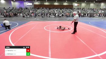 40 lbs Consi Of 8 #1 - Julianna Tenorio, Truckee WC vs James Withem, Siskiyou WC