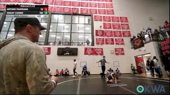 55 lbs Semifinal - Arturo Pastrana, Tuttle Wrestling vs Grady Combs, Piedmont