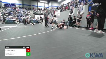 67 lbs 3rd Place - Kasen Antuna, Elgin Wrestling vs Caius Moore, Standfast