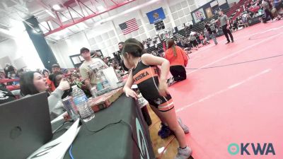 46-49 lbs Rr Rnd 5 - Edith Shimonek, Pawhuska Elks Takedown vs Lenora Goodfox, Pawhuska Elks Takedown