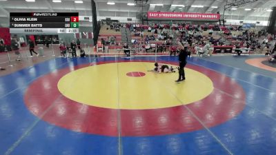 103 lbs Semifinal - Olivia Klein, East Stroudsburg University vs Summer Batts, Lock Haven University