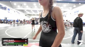 115 lbs Quarterfinal - Janney Blanco, Santa Ana Wrestling Club vs Ameila Mourer, Capo Valley