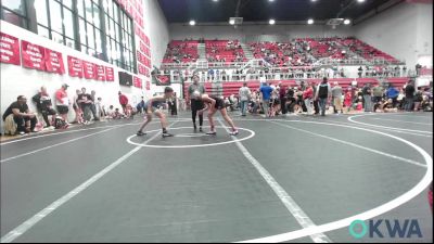 110 lbs Rr Rnd 2 - Kaydence Andes, Weatherford Youth Wrestling vs Aiden Miller, Stroud Youth Wrestling Club