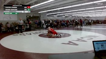 165 lbs Semifinal - Shane Hanford, Central vs Colton Loween, Augsburg