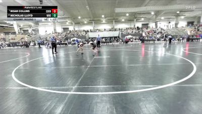 85 lbs Champ. Round 1 - Noah Collins, Clinton Dragon Youth Wrestling vs Nicholas LLoyd, Wave Wrestling Club