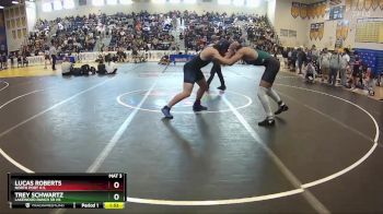 190 lbs Champ. Round 1 - Trey Schwartz, Lakewood Ranch Sr Hs vs LUCAS ROBERTS, North Port H.S.