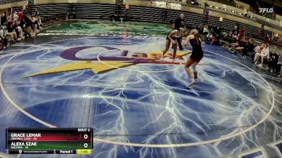 136 lbs Round 1 (4 Team) - Alexa Szak, Holmen vs Grace Lemar, Central Cass