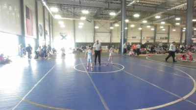 57 lbs Quarterfinal - Cameron Coberly, Lebanon Mat Club vs Nico Lopez, Black Fox Wrestling Academy