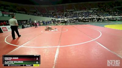 5A-144 lbs Semifinal - Colton Annis, Thurston vs Clayton Waldron, Mountain View