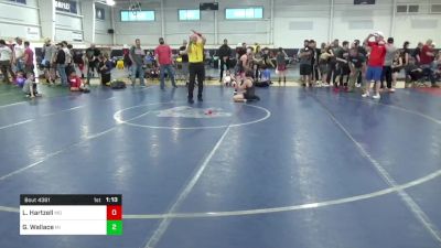 102-J lbs Consi Of 4 - Logan Hartzell, MD vs Griffin Wallace, MI